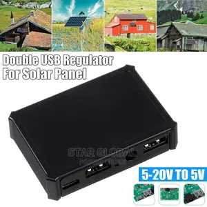 USB Solar Panel Regulator Controller Power Charger