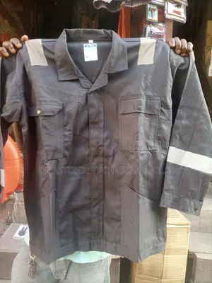 Jacket And Trouser Coverall With Reflector