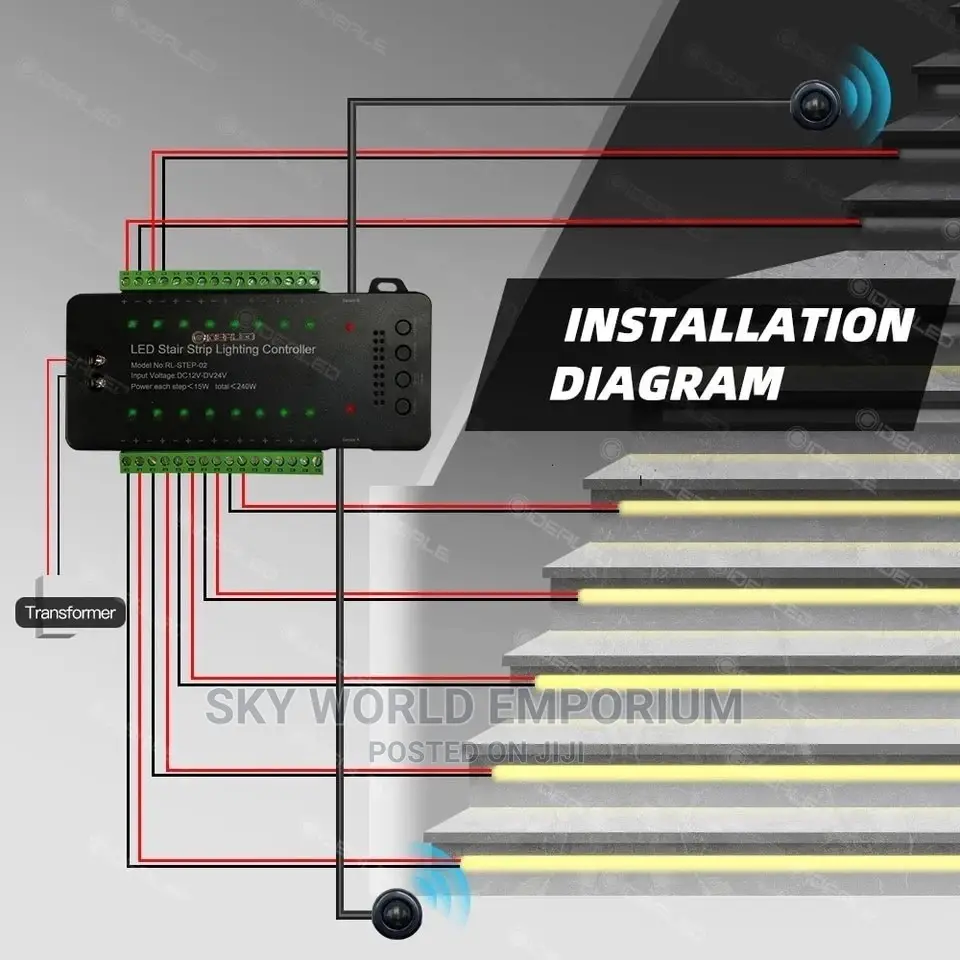 Exotic Sensor Step Light