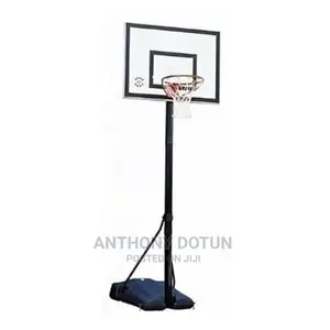 29.5" Basketball Post With Stand - Fibre Glass