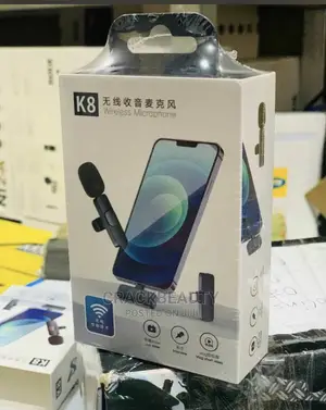 K8 Wireless Lapel Microphone