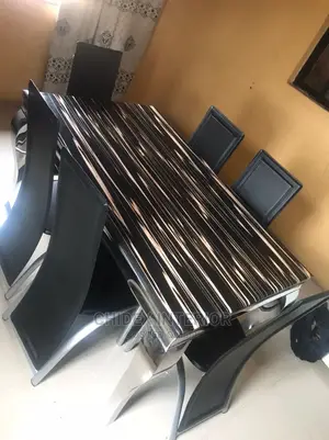 Marble Dining Table 6 Seater
