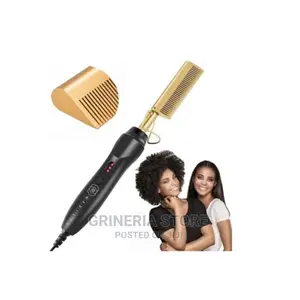 Hot Hair Straightener Comb
