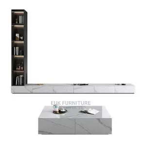 Classic Tv Console With Center Table
