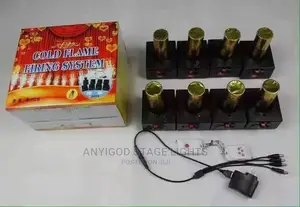 8 in 1 Fire Works Machine With Remote Control and Flight Box