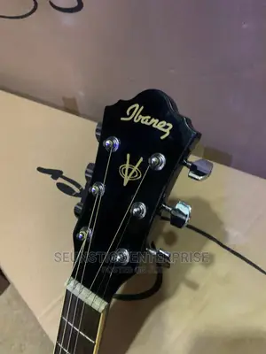 Quality Black Ibanez Guitar