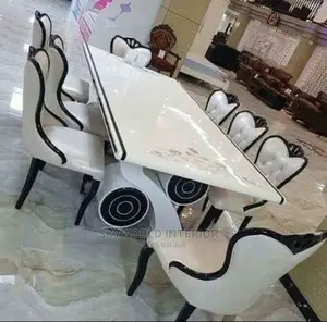 Turkish Elite Dining Table With 6 Chairs