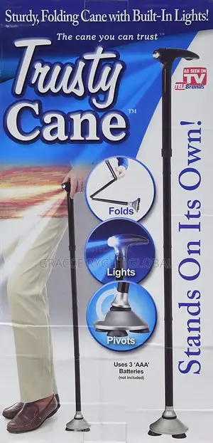 Dual Function Walking Stick