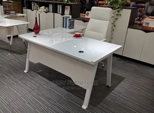 White Glass Table Size 1.8meters