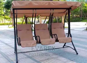 Outdoor/Garden Swing Chair Single 3 Seater in 1 Canopy