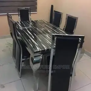 Marble Dining Table With 6 Chairs
