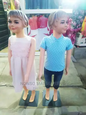 Plastic Male and Female Kids Display Mannequin