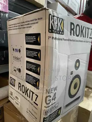 KRK ROKIT7 Studio Monitor (White)