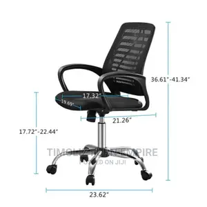 Quality Executive Swivel Mesh Adjustable Office Arm Chair.
