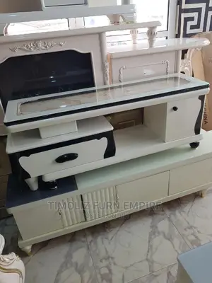 1.2metre Adjustable TV Stand With Storage Spaces