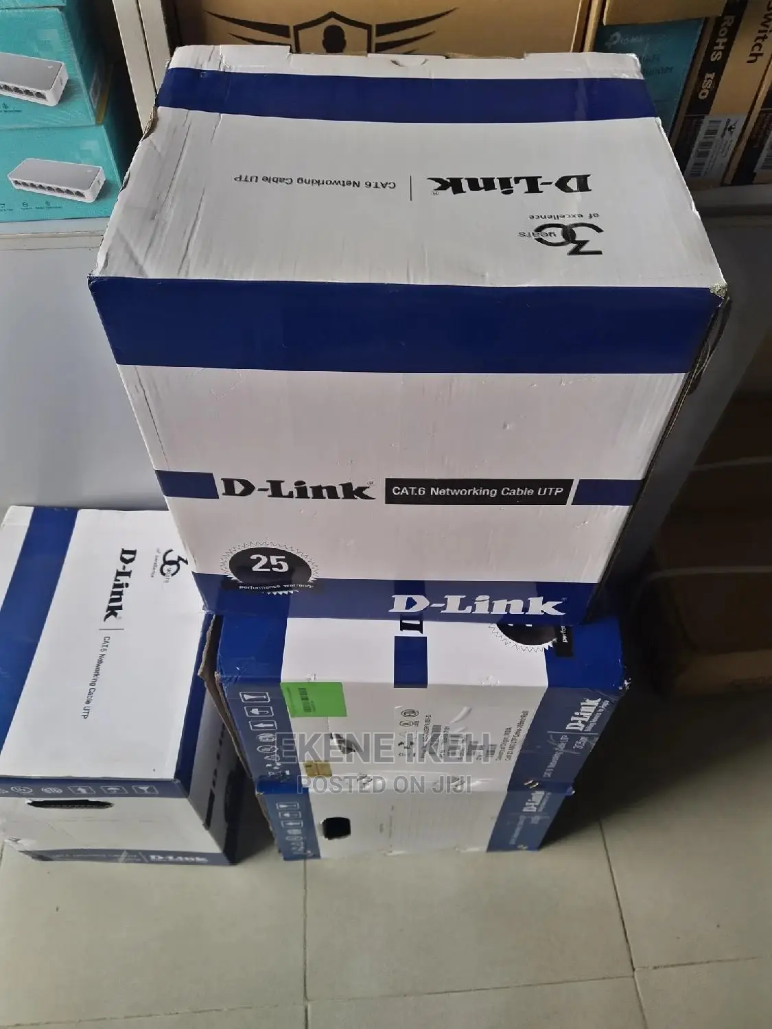 D-Link Cat6 UTP Cable 305