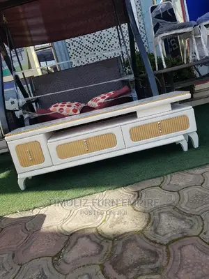 Adjustable Tv Stand With Storage Spaces