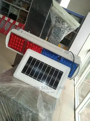 Accident Prevention Safety Solar LED Flashlight