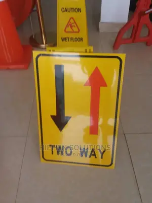 Cheap Price Two Way Safety Sign