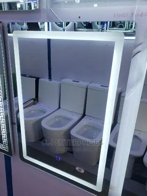 Luxury Wall Mounted Square LED Mirror.