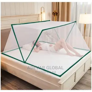 Collapsible Foldable Mosquito Net for Bed 2by4, 3by6, 4by6, 6by6, 7by6