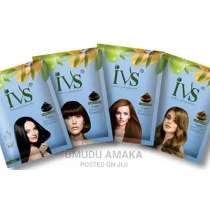 IVS Magic Black Hair Color Shampoo Hair