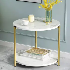 Marble Round Tea And Living Room Table