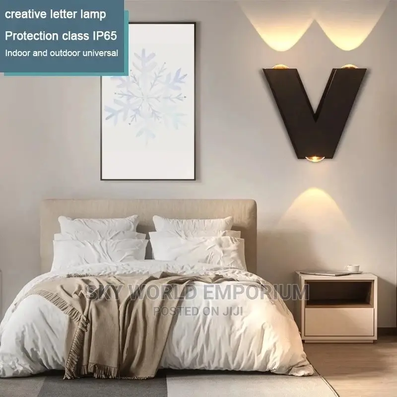 Letter Wall Light