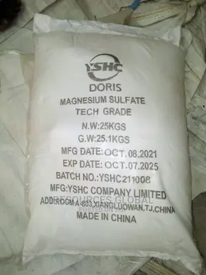 Magnesium Sulfate Technical Grade 25kg Bag