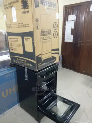 Bruhm 4 Gas Burner+Oven Standing Gas Cooker