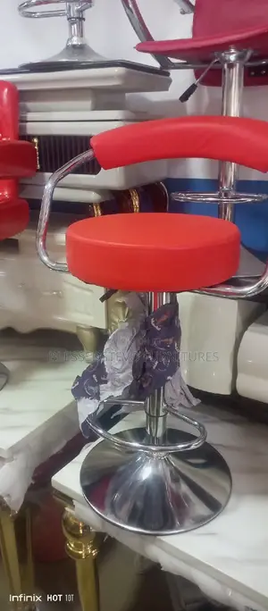 Red Bar Stool