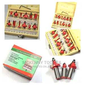 1/2" Shank Router Bitw for Wood Tungsten Carbide Woodworking
