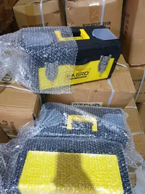 Plastic and Metal Empty Box