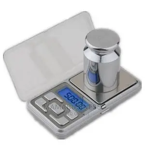 Digital Weighing Pocket Scale - Silver