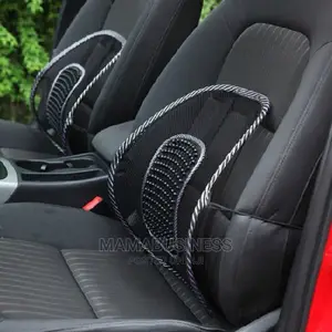 2 in 1 Car and Office Chair Mesh Cushon Lumbar Back Support