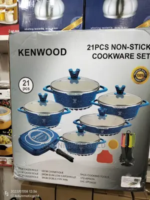 Kenwood 12pics Non Stick Cookware Set