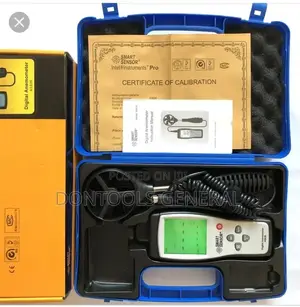 SMART SENSOR AS836 Digital Air-Flow Gauge Anemometer