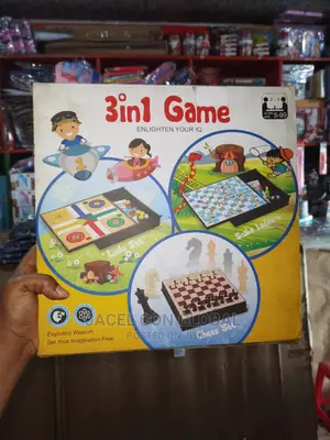 3 in 1 Board Game of (Ludo, Brain Chess and Snake Ladder)