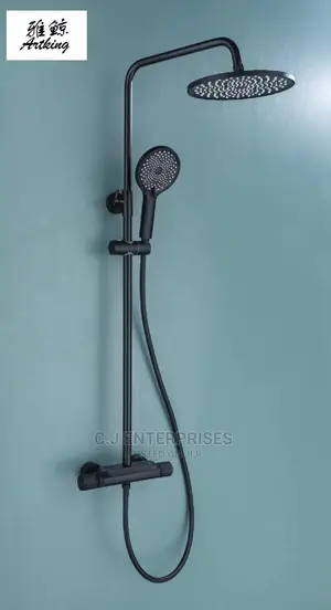 Black Shower Mixer