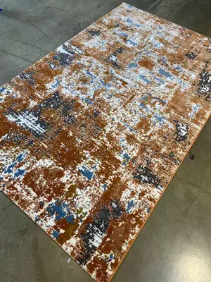 Luxury Designed Living Room Turkey Center Rug.