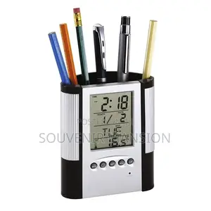Desktop Digital Alarm Clock With Calendar
